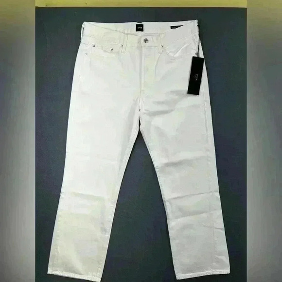 Edwin Denim - Edwin Kali Ankle Vintage Straight Womens 30 Premium Denim White stretch NWT 0300